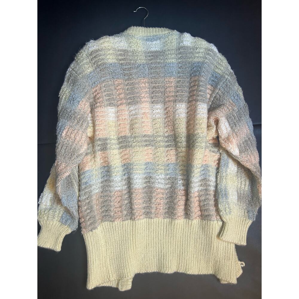 Vintage Appointments Boho Cottage Sweater Women Size Large Pastel Cottagecore - Picture 5 of 8
